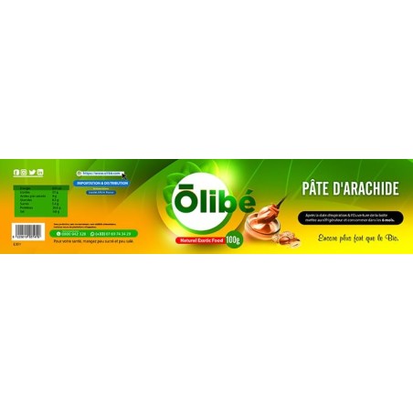 Pâte d'arachide 100g